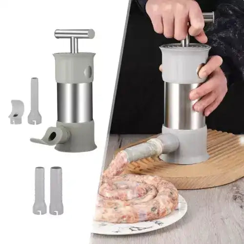 Machine à saucisses pratique en Inox