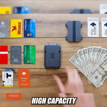 Portefeuille de dépôt et de retrait rfid