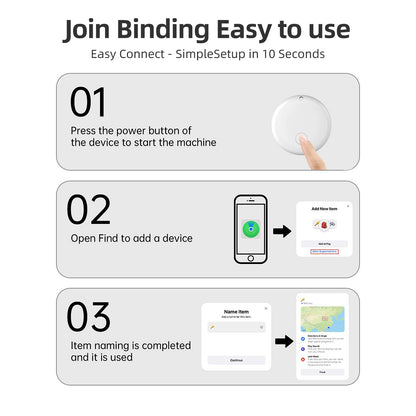 GP90 - Tracker GPS précis sans abonnement (Android/Apple)