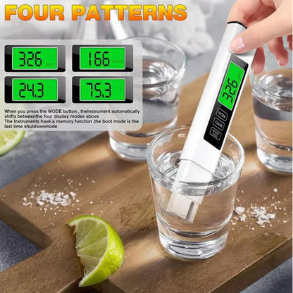 Stylo testeur multifonctionnel de qualité de l'eau